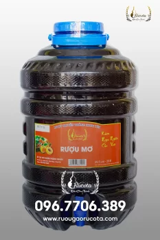 Rượu mơ bình dân bình 20lit