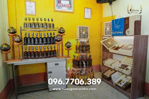 Mua rượu táo mèo Rucota