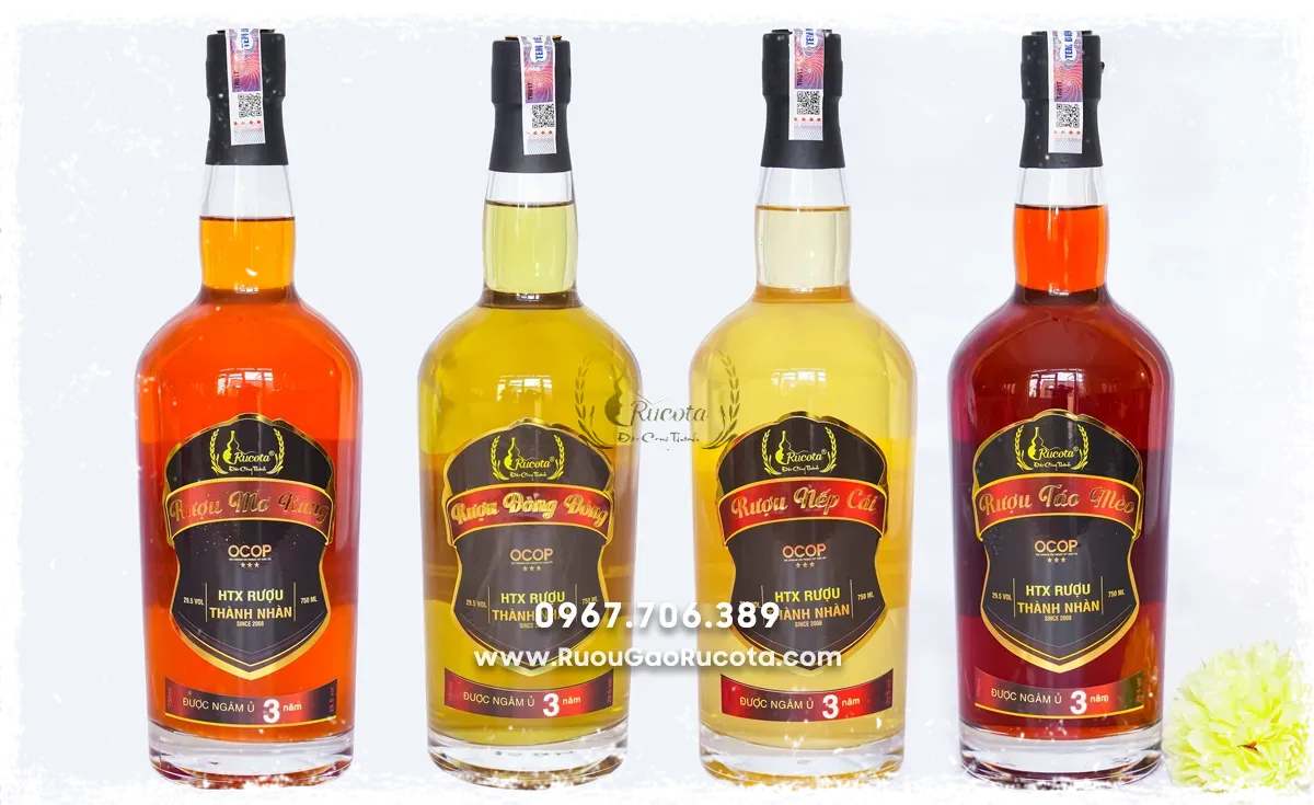 Bí quyết chọn mua loại rượu táo mèo Rucota đóng chai