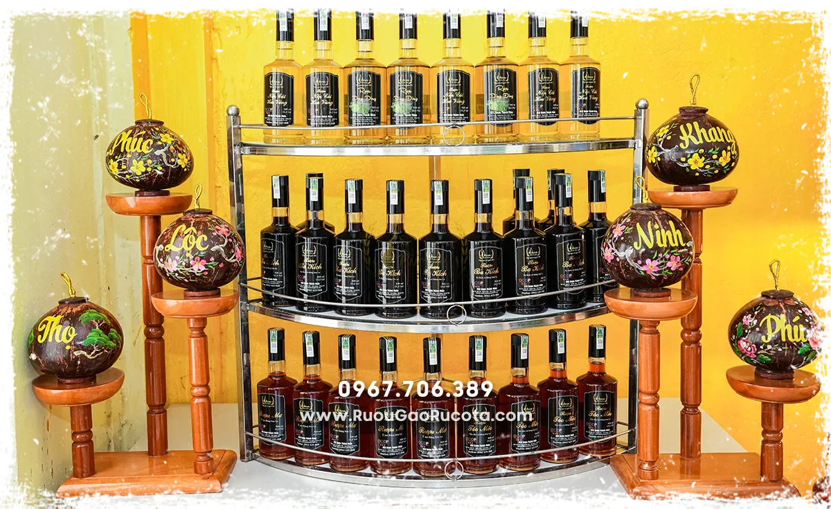Doanh Nghiệp Rượu Rucota : Đẩy Mạnh Sản Xuất Chuẩn Bị Cho Tết 2025