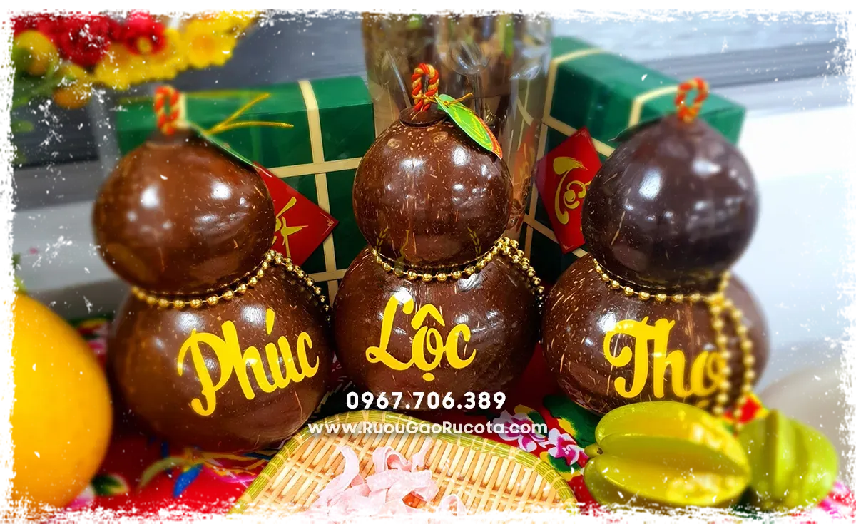 Rượu Dừa Phát Lộc – Món Quà Tinh Tế Mang Ý Nghĩa Tài Lộc