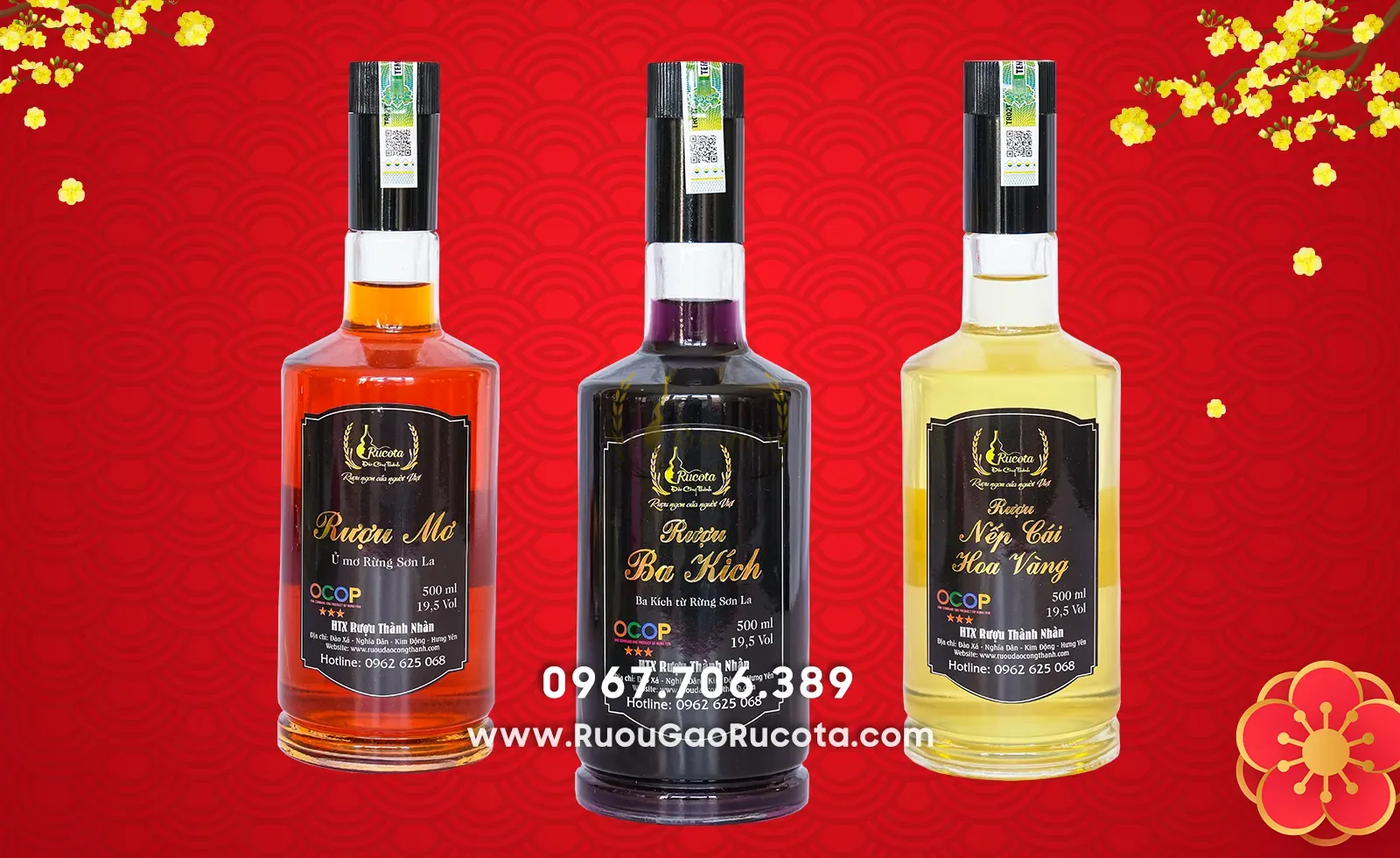 Top 5 Combo Rượu Tết Không Thể Thiếu Trong Dịp Xuân 2025